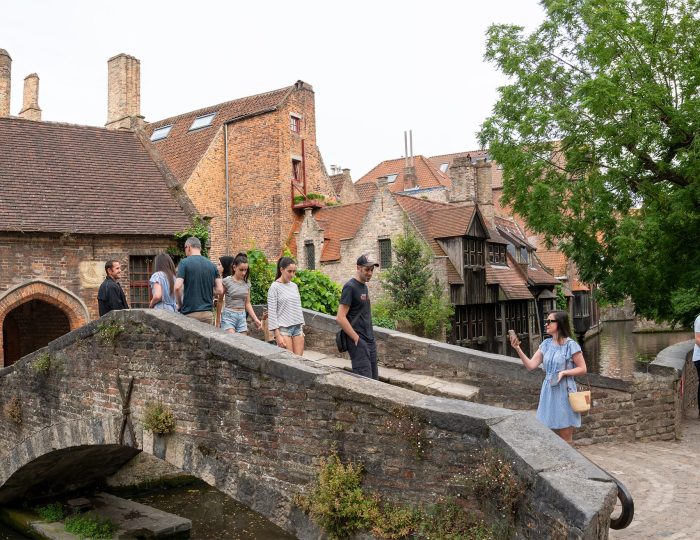 Medieval town of Bruges Flanders by Hollandsite